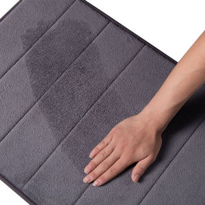 Tapis de bain antidérapant texturé <span class=keywords><strong>FIGOO</strong></span> - Sensation de massage, séchage rapide, super absorbant, antibactérien, tapis de sol pour salle de bain - Product Image 3