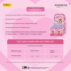 Kayou Powerpuff Girls Fluffy Dangler Charms <span class=keywords><strong>Serie</strong></span> Dazzling Courage Wave 1 Scala 1:12 Peluche e Plastica Confezione Completa (6 Scatole Piccole) - Product Image 5