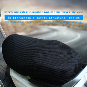Capa de Assento de Moto em Malha 3D de Poliéster com Proteção Solar para Verão – Almofada de Assento para Scooter e Motocicleta – Lançamento Quente - Product Image 2