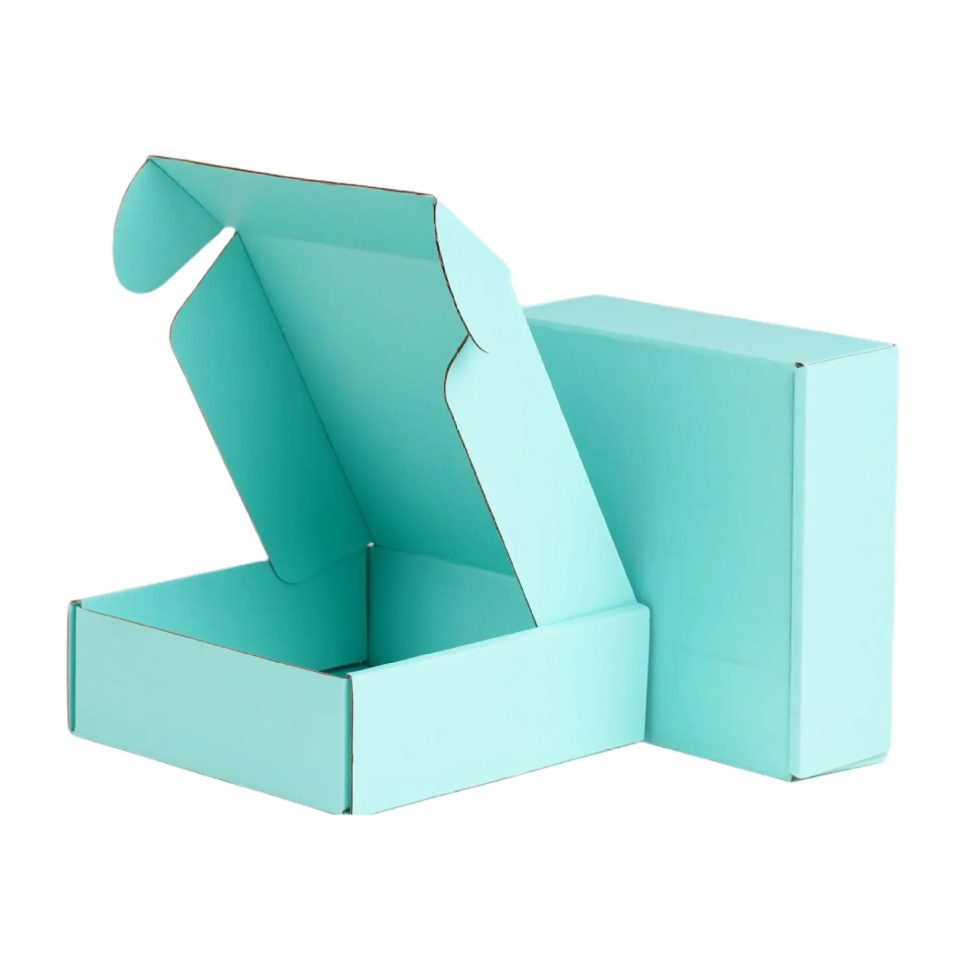 Boîte de demoiselle d'honneur de mariage conception personnalisée boîte en carton ondulé simple avec logo couleur pliable boîte d'emballage cadeau recyclable