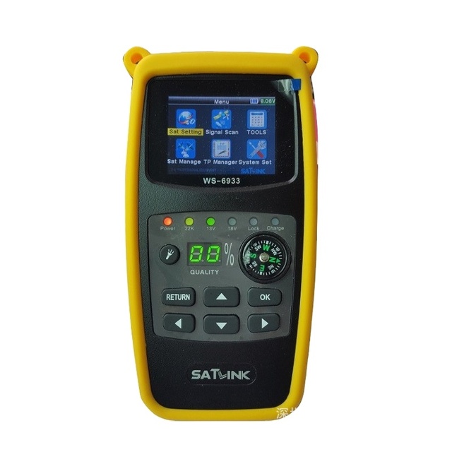 Satlink WS-6933 DVB-S2 WS6933 Satellite Finder Satellite Signal Alignment Tool
