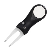 Factory Supply 5 Kleuren Van De Abs Handvat Kunnen Aangepaste Logo Groothandel Opvouwbare Golf Switchblade Graszode Reparatie Tools Voor golf