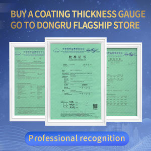 DONGRU DR3000 Draagbare Digitale Coatingdiktemeter <span class=keywords><strong>Tester</strong></span> 3mm Magnetisch Wervelstroomprincipe Verflaag - Product Image 3