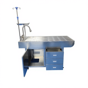 Table de traitement vétérinaire en acier inoxydable avec évier et armoire - Table vétérinaire humide pour cliniques et hôpitaux |   Fabricant Fournisseur - Product Image 2