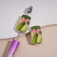 Botella de Poción Espeluznante de Halloween, Cuentas Sueltas de Silicona con Diseño de Botella, Cuentas para DIY, Suministros para Hacer Joyas y Manualidades, Venta al por Mayor