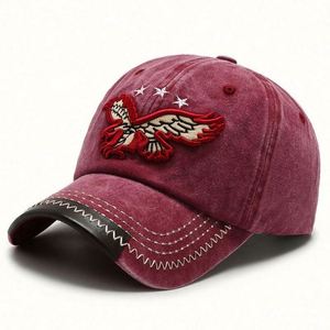 หมวกแบบกำหนดเอง ออกแบบ OEM หมวกทรง Trucker ผ้าหนังกลับ 6 แผง ไม่มีตาข่าย ปักลาย - Product Image 4