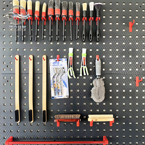 Panel <span class=keywords><strong>de</strong></span> Almacenamiento Multifuncional Resistente al Agua para Lavado <span class=keywords><strong>de</strong></span> Autos, Organizador <span class=keywords><strong>de</strong></span> Acero Resistente <span class=keywords><strong>a</strong></span> la Oxidación para Garaje/Armario, para Detallado Automotriz - Product Image 5