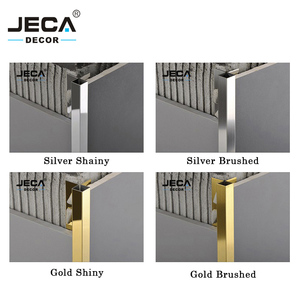 Foshan Factory JECA moderne coperture <span class=keywords><strong>angolari</strong></span> in metallo 304 in <span class=keywords><strong>acciaio</strong></span> inossidabile per piastrelle profili di protezione <span class=keywords><strong>angolari</strong></span> in <span class=keywords><strong>acciaio</strong></span> inossidabile - Product Image 3