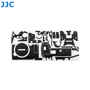 JJC สติกเกอร์ติดกล้องสำหรับ <span class=keywords><strong>Sony</strong></span> <span class=keywords><strong>A7</strong></span> <span class=keywords><strong>III</strong></span> A7R <span class=keywords><strong>III</strong></span>,ชุดฟิล์มป้องกันผิวอุปกรณ์เสริมสำหรับผิวกล้องสีดำเงา - Product Image 3
