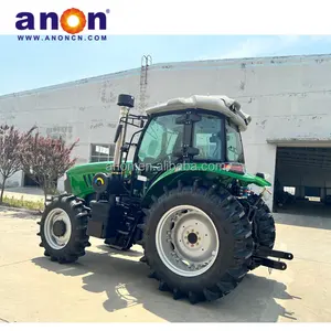 Ön yükleyici fiyat ile ANON 4 tekerlekli tahrik traktörleri disk pulluk büyük beygir gücü dört tekerlekli traktör