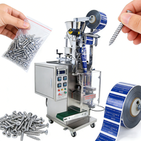 Machine d'emballage automatique de vis, boulons et fixations à moteur électrique avec scellage plastique pour écrous, rondelles et vis
