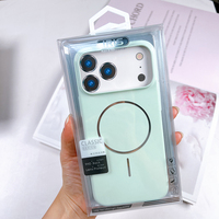 Étui de téléphone magnétique de luxe pour iPhone 17 étui de téléphone portable à charge sans fil pour iphone 16 15 14 13 Pro