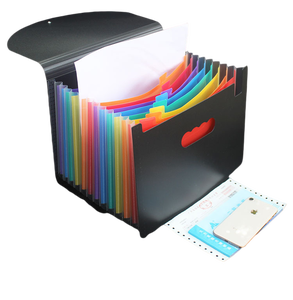 Custom Logo Expanding <strong>File</strong> <strong>Folder</strong> Pockets PP Document <strong>Organizer</strong> with Plain <strong>Folders</strong> &amp; Plastic <strong>File</strong> Document - Product Image 6