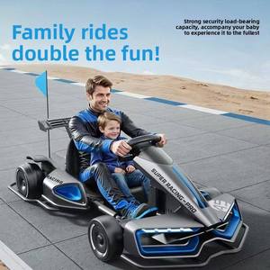 Venta de Fábrica a Buen Precio, Auto de Juguete Eléctrico de Cuatro Ruedas para Niños, Puede Transportar a un Adulto, 24v14AH, Motor Dual, Go-Kart para Niños - Product Image 1