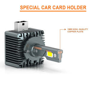 Nuevo Diseño de Faros LED Serie D, Bombilla LED D1S, Luz para Auto D2S D3S D4S D5S 110W 12V 24, Sistema de Iluminación Automotriz - Product Image 4