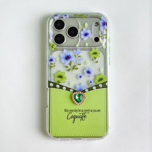 Nuova Cover per Telefono <span class=keywords><strong>con</strong></span> Glitter Floreali per Samsung <span class=keywords><strong>Galaxy</strong></span> F17, Custodia Protettiva di Lusso <span class=keywords><strong>con</strong></span> Cuori e Diamanti, Antiurto per Ragazze - Product Image 4