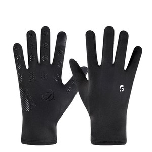 Golokyejoy Gants d'été pour femmes, protection solaire, en soie glacée respirante, compatibles écran tactile, pour cyclisme, conduite et sports de plein air - Product Image 1