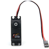 FT5478M 7.4V 20kg Servo numérique à engrenages métalliques étanche IP65 à profil bas pour télécommande de voiture/bateau/avion RC X-Maxx 1/10