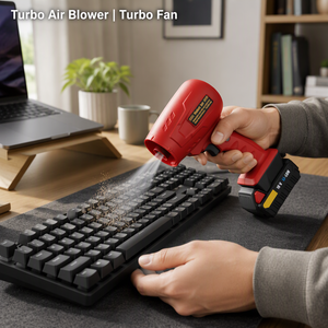 Factory Wholesale Air Blower <b>Fan</b> Brushless Motor Cooling <b>Fan</b> Battery Rechargeable Bladeless <b>Car</b> cleaning <b>Fan</b> - Product Image 3