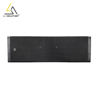 Sistem Line Array Aktif Tiga Jalur LS500 Neodymium Dual 12 Inch 8000W Peak Pro Audio Speaker Line Array Outdoor Berkualitas Tinggi