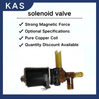 Vanne solénoïde KAS AF1040L, composant électronique avec fixation filetée pour automobiles et appareils électroménagers