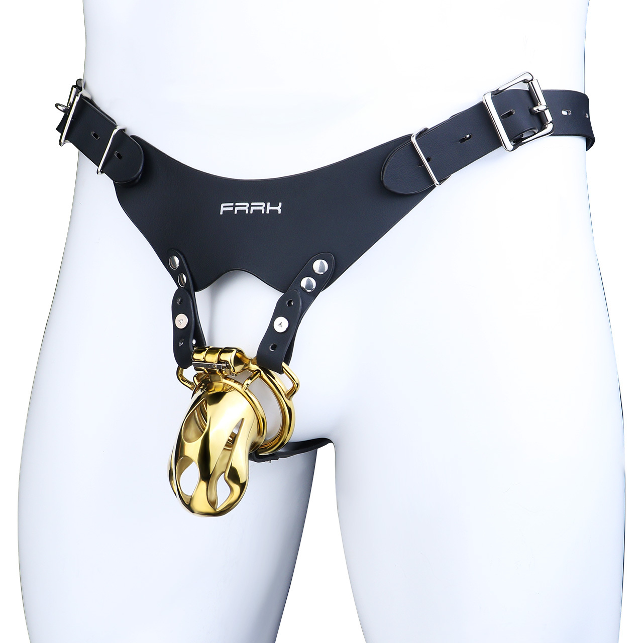 FRRK-312A cage couleur or taille M + ceinture