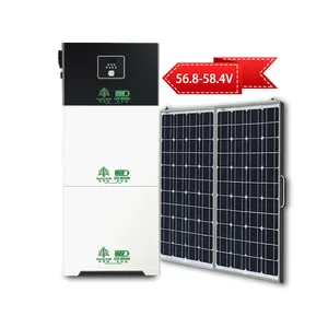 三合一太阳能系统3.5kw住宅光伏系统5000w Mppt太阳能充电控制器离网逆变器系统
