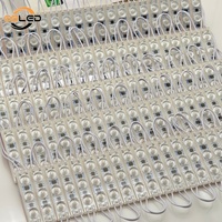 Module d'éclairage LED AC 220V 110V, lentille diffuse, 160 degrés, étanche, 72mm x 16mm, SMD3030, 2W, 20 pièces/lot