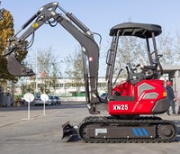 Mini-excavatrice sur chenilles XN25 de 2,2 tonnes haute performance avec composants essentiels - Moteur, pompe, boîte de vitesses à vendre