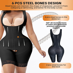 ชุดกระชับสัดส่วนหลังผ่าตัดแบบสั้น รุ่น Custom Reductoras Girdle Post Op Surgery Stage 1 Bbl Butt Lifter Compression สำหรับผู้หญิง ยี่ห้อ De Mujer Fajas Colombianas - Product Image 3