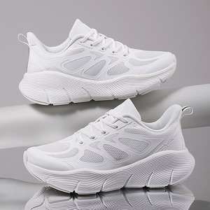 Calzado Deportivo para Hombre y Mujer, Suela Suave, Ligero y Transpirable, Modelo Otoñal, Amortiguador de Impactos, para Carreras de Larga Distancia, para Parejas - Product Image 1