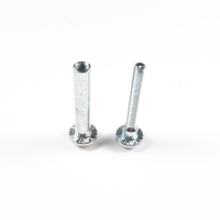Tornillo de latón con cabeza de cúpula ranurada cruzada M3 M4 M5 para cuero, tipo remache para encuadernación de libros, Chicago, macho y hembra