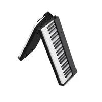中国貿易白黒スタンド折りたたみピアノ88キー新製品折りたたみピアノ電子ピアノミディ