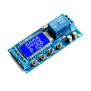 Micro USB Digital <strong>LCD</strong> Display Time Delay Relay Module Control <strong>Timer</strong> Switch Trigger Cycle 6-30V Electronic Components XY-LJ02 - Product Image 1