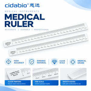Règle médicale souple jetable 12 cm 20 cm, règle de mesure chirurgicale pour laparoscopie, mesure précise - Product Image 6