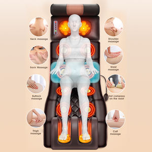 Coussin de massage intelligent avancé avec technologie d'impulsion lombaire de chaleur complète du corps et masseur de pieds intégré pour coussin de massage à usage domestique - Product Image 2