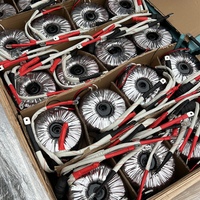 Transformateur toroïdal monophasé à bobinage en aluminium et cuivre, stabilisateur pour amplificateur de puissance