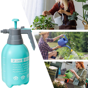 Pulvérisateurs portatifs à main pour brume d'eau, pulvérisateur domestique en plastique sous pression 3L, pulvérisateur de jardin à pression d'air, vente en gros usine - Product Image 5