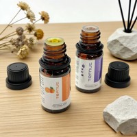 Huile Essentielle de Lavande Naturelle Aromathérapie Florale Huile Essentielle Biologique Premium pour Massage, Humidificateurs et Diffuseurs