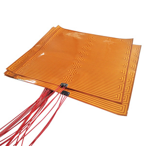 แผ่นทำความร้อนโพลีอิไมด์แบบยืดหยุ่น Kapton ขนาด 500x500 มม. 220V 110V รองรับการปรับแต่งพิเศษ - Product Image 1