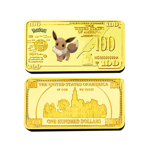 Pièces de monnaie <span class=keywords><strong>en</strong></span> or <span class=keywords><strong>Pokémon</strong></span> d'anime japonais <span class=keywords><strong>les</strong></span> plus vendues : Série Ibilibili, pièces commémoratives carrées <span class=keywords><strong>en</strong></span> métal, parfaites pour <span class=keywords><strong>les</strong></span> cadeaux - Product Image 5