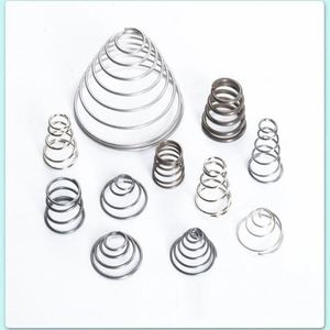 สปริงแบบขดลวดคาร์บอนสตีล Heli Spring OEM เส้นผ่านศูนย์กลางลวด 1 มม. เส้นผ่านศูนย์กลางภายนอก 10 มม. แบบหมุนซ้าย สปริงอัดขนาดเล็ก สำหรับอุตสาหกรรมยานยนต์ กวางตุ้ง - Product Image 5