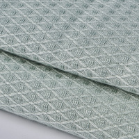 Couverture gaufrée en bambou matelassée, personnalisée, été