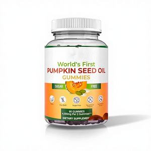 Gomitas de Aceite de Semillas de Calabaza Orgánicas Naturales de Marca Privada OEM ASAP para Adultos - Refuerzo Inmunológico, 60 Unidades, Suministro de Fábrica - Product Image 1