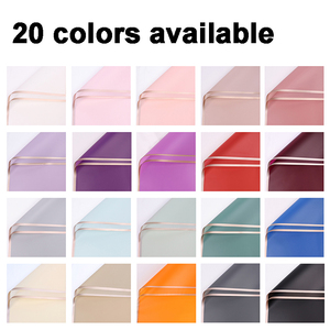 20 शीट/बैग 58*58 सेमी नई डिजाइन वाटरप्रूफ फ्लोरिस्ट पेपर - Product Image 5