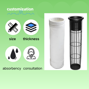 Taipu Chất lượng cao tùy chỉnh dây lưới túi lọc cho loại bỏ bụi hiệu quả 98% 99.9% nhiệt độ cao chống tĩnh điện cho hạt nhân - Product Image 2