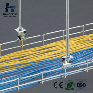 Professional <b>Mesh</b> Cable Tray Supplier – Custom Sizes 50mm to 600mm Wire <b>Basket</b> Tray for Global Projects - Product Image 3
