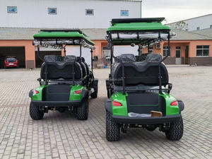 Voiture de golf électrique à 10 places à énergie solaire, 4 roues motrices tout-terrain avec batterie 72V et autonomie de 90 km pour hôtel-resort - Product Image 5