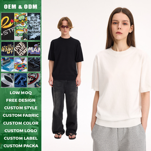 Classic Fit Mock Neck Short Sleeve Tee Solid Soft Knit Cotton Like <b>Tshirt</b> for Men Spring Summer - Product Image 3