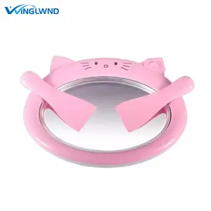 Mini Ice Cream Maker Fried Yogurt Machine Summer Cool Ice Cream Maker Ice Cream Roller Rolling Machine for Kids